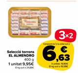 Oferta de Selección turrones El Almendro por 9,95€ en Carrefour Market