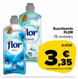 Oferta de Suavizante Flor por 3,35€ en Carrefour Market