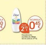 Oferta de Desodorante Dove en Supermercados Charter
