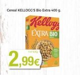 Oferta de 2,99€  Cereal KELLOCC'S Bio Extra 400 g.  Kelloy  EXTRA BIO  en Supermercats Jespac