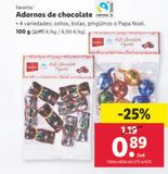 Oferta de Adornos de Navidad Favorina por 0,89€ en Lidl