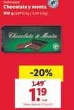 Oferta de Chocolate con menta hatherwood por 1,19€ en Lidl