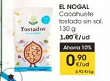 Oferta de Cacahuetes tostado sin sal EL NOGAL por 0,9€ en Eroski