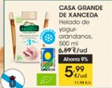 Oferta de Helado de yogur arandanos CASA GRANDE DE XANCEDA por 5,99€ en Eroski