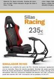 Oferta de Sillas Racing por 235€ en Mi Bricolaje