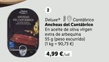 Oferta de Anchoas del Cantábrico Deluxe por 4,99€ en Lidl