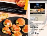 Oferta de  canapés chef select por 1,49€ en Lidl