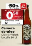 Oferta de Cerveza de trigo por 1€ en Dia Market