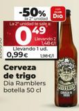 Oferta de Cerveza de trigo por 0,99€ en Dia Market