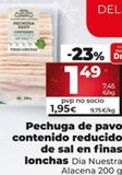 Oferta de Pechuga de pavo Dia por 1,95€ en Dia Market