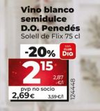 Oferta de Vino blanco por 2,69€ en Dia Market