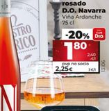 Oferta de Vino rosado por 2,25€ en Dia Market