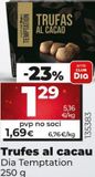 Oferta de Trufas Dia por 1,69€ en Dia Market