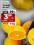 Oferta de Naranjas por 3,5€ en Dia Market