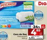 Oferta de Merluza Pescanova por 6,39€ en Dia Market