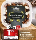 Oferta de Cacahuetes con chocolate Dia por 2,59€ en Dia Market