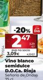 Oferta de Vino blanco por 2,47€ en La Plaza de DIA