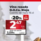 Oferta de Vino rosado por 2,47€ en La Plaza de DIA