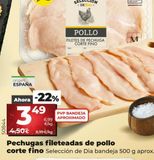 Oferta de Pechuga de pollo Dia por 3,49€ en La Plaza de DIA