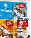 Oferta de Langostinos crudos Dia por 6,29€ en Maxi Dia