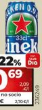 Oferta de Cerveza sin alcohol Heineken por 0,89€ en Maxi Dia