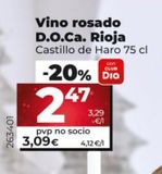 Oferta de Vino rosado  por 3,09€ en Maxi Dia