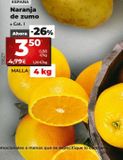 Oferta de Naranjas de zumo por 3,5€ en Maxi Dia