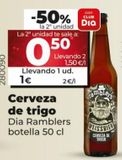 Oferta de Cerveza de trigo Dia por 1€ en Maxi Dia