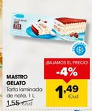Oferta de Tarta helada por 1,49€ en Autoservicios Familia