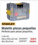 Oferta de Maletín Stanley por 9,49€ en BAUHAUS