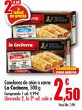 Oferta de Canelones de atún o carne La Cocinera por 4,99€ en Unide Supermercados