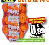 Oferta de Naranja de zumo por 3,96€ en Unide Supermercados