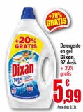 Oferta de Detergente en gel Dixan por 5,99€ en Unide Supermercados