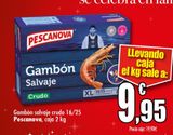 Oferta de Gambón salvaje crudo Pescanova por 19,9€ en Unide Supermercados