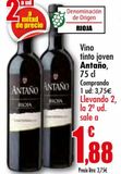 Oferta de Vino tinto joven Antaño por 3,75€ en Unide Supermercados