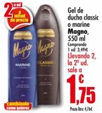 Oferta de Gel de ducha classic o marine Magno por 3,49€ en Unide Market