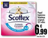 Oferta de Papel higiénico Scottex por 6,99€ en Unide Market