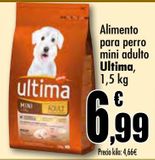 Oferta de Alimento para perro mini adulto Última por 6,99€ en Unide Market