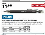 Oferta de Portaminas Milán por 11,99€ en Staples Kalamazoo