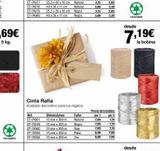 Oferta de Cinta Oro por 7,19€ en Staples Kalamazoo