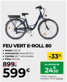 Oferta de Bicicleta eléctrica Feuvert por 599€ en Feu Vert