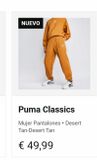 Oferta de Pantalones Puma por 49,99€ en Foot Locker