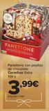Oferta de Panettone con pepitas de chocolate Carrefour Extra por 3,99€ en Carrefour