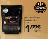 Oferta de Almendra bañada de chocolate negro Carrefour Extra por 1,99€ en Carrefour