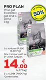 Oferta de Pienso para gatos Pro plan por 27,99€ en Kiwoko