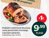 Oferta de Pollo asado por 9,99€ en La Sirena