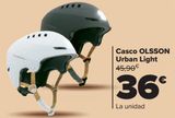 Oferta de Casco OLSSON Urban Light  por 36€ en Carrefour