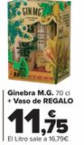 Oferta de Ginebra M.G. + Vaso de regalo  por 11,75€ en Carrefour