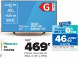Oferta de Hisense TV 55A7GQ  por 469€ en Carrefour