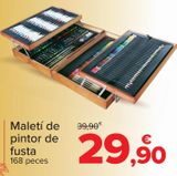 Oferta de Maletín de pintor de madera  por 29,9€ en Carrefour
